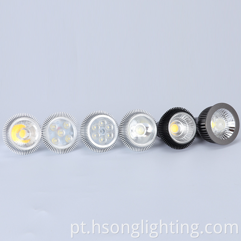 Die Cast Aluminium Focando Proteção para os olhos Spot LED GU10 LED BULL MR16 LUZES SPOT LUZES LED